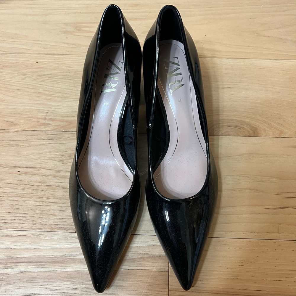 ZARA black heels